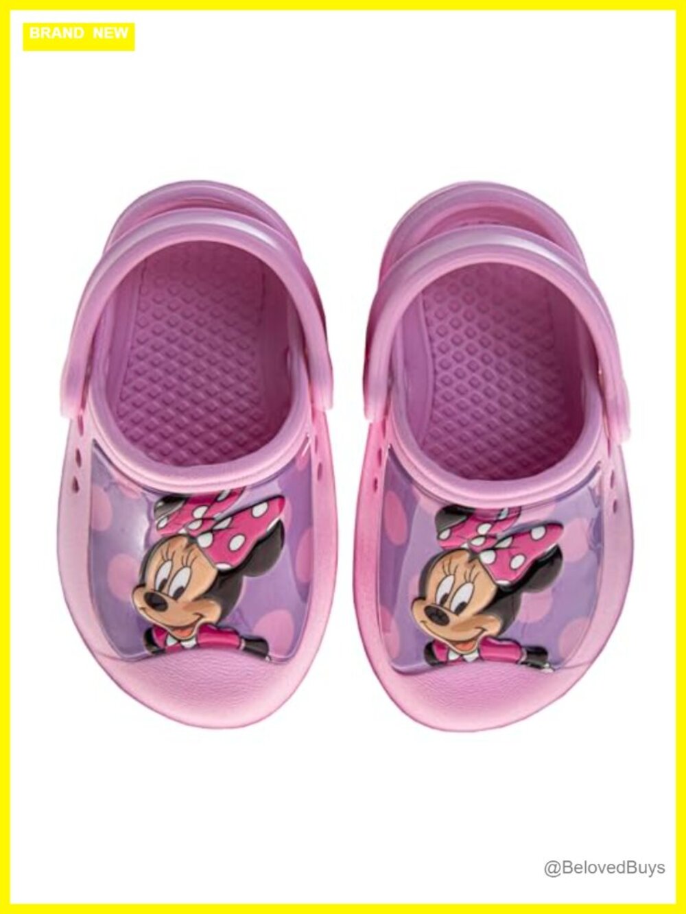 Disney Mickey Minnie Clog Sandals Baby Toddler Water Shoes Closed Toe Backstrap